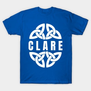 Clare in Celtic Knot, Ireland T-Shirt